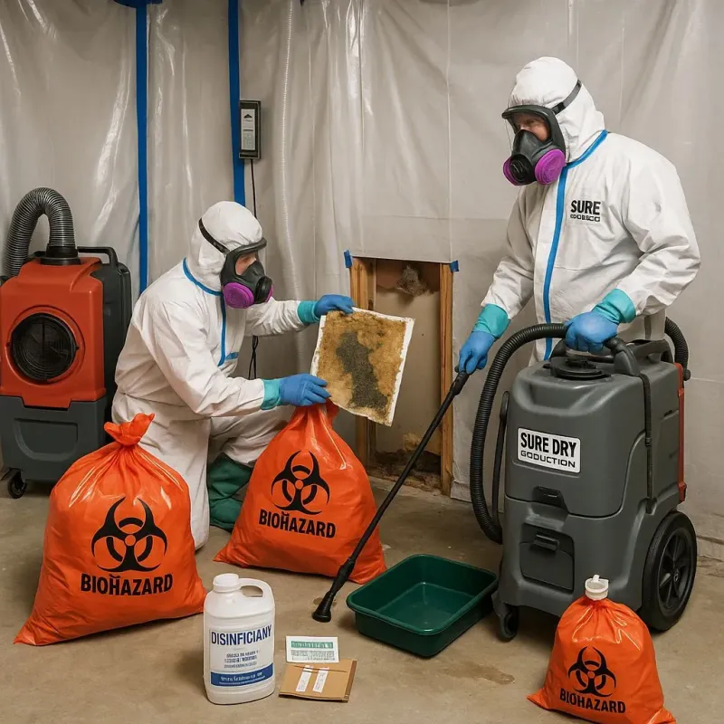 Contaminated Water Handling Protocols process in Warrenton, MO