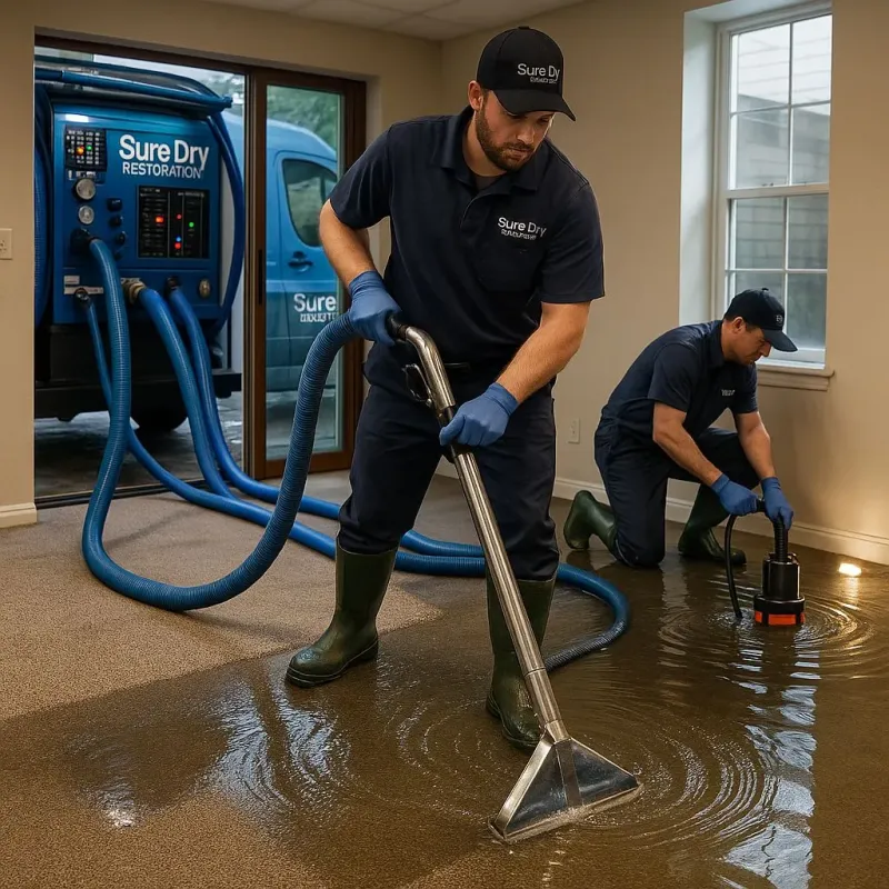 Water Extraction and Removal process in Warrenton, MO